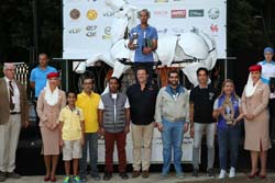 Brussels Equestrian Endurance Masters (BEEM) 160-km ride podium